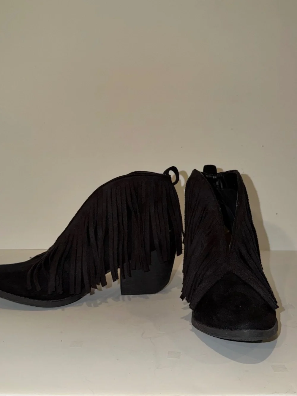 New Without Tags - Suede Friend Booties